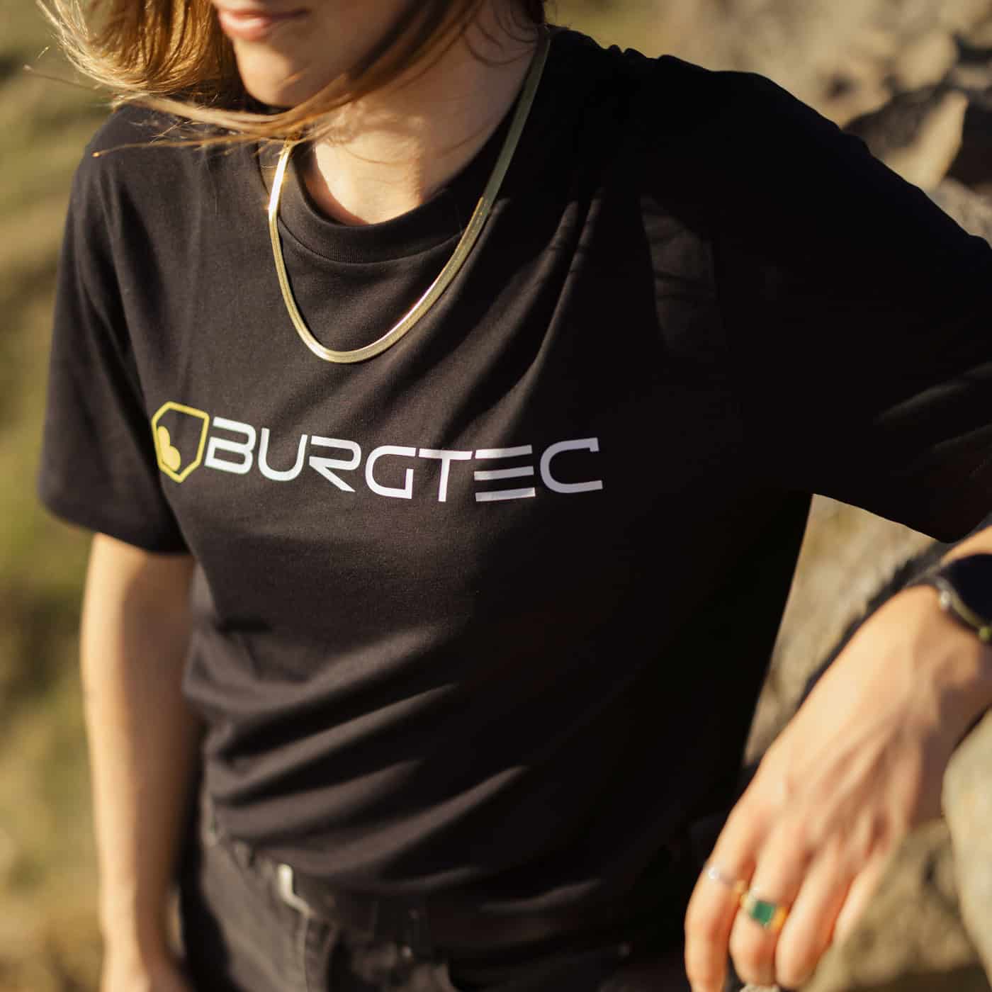 BURGTEC Logo T-shirt Sort