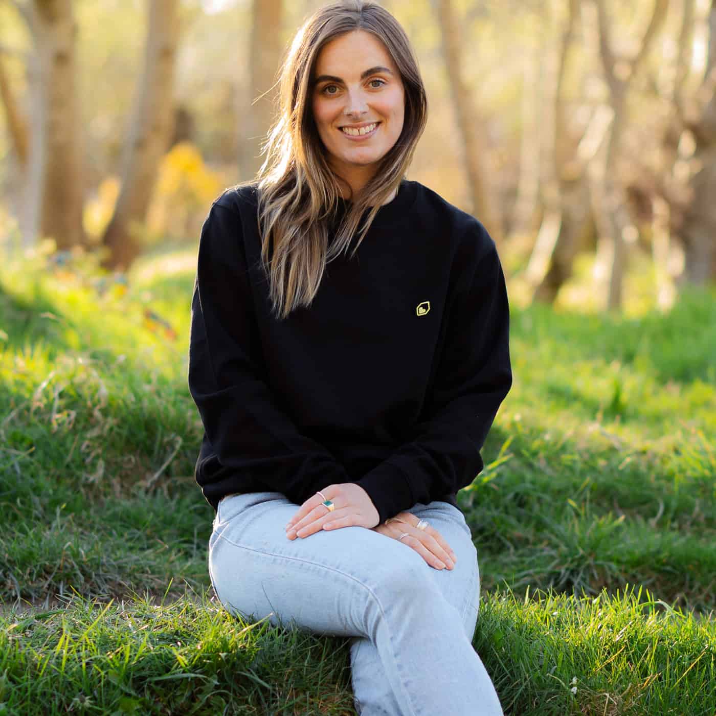BURGTEC Logo Sweatshirt Sort