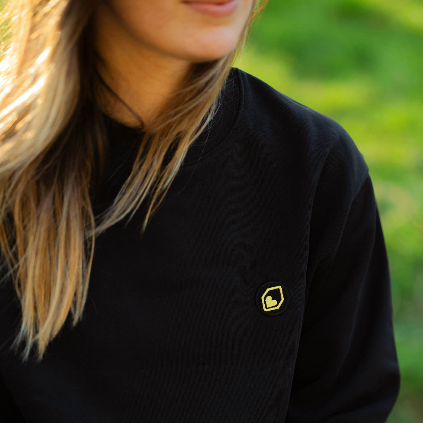 BURGTEC Logo Sweatshirt Sort