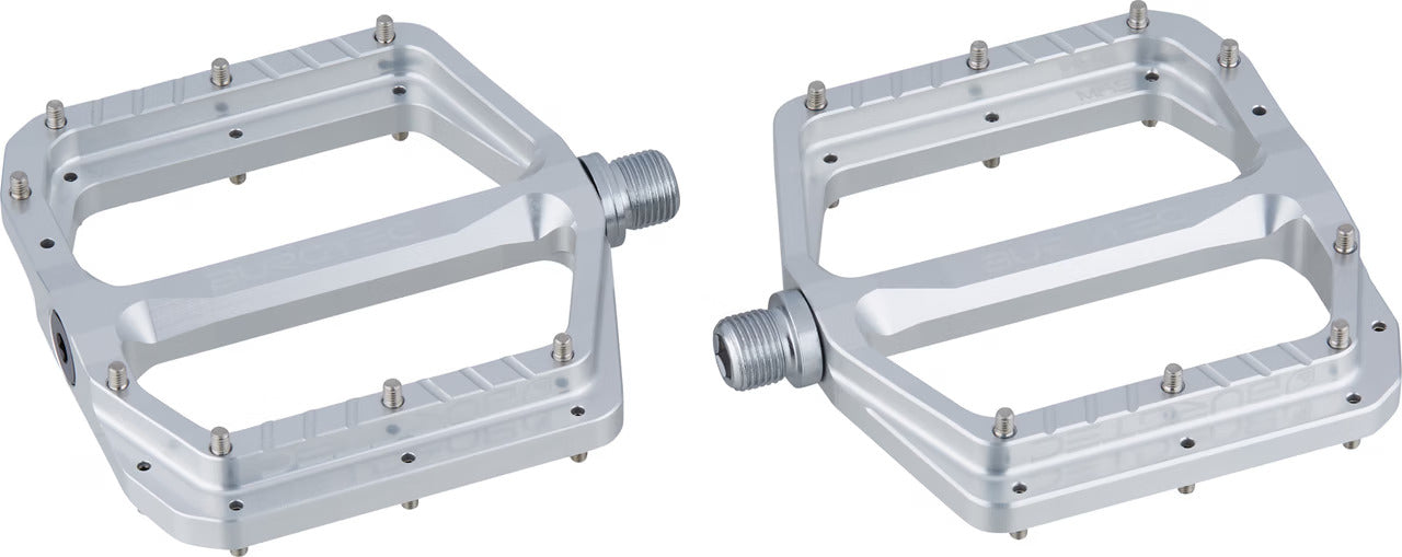 BURGTEC PENTHOUSE FLAT MK5 sølvfarvede pedaler