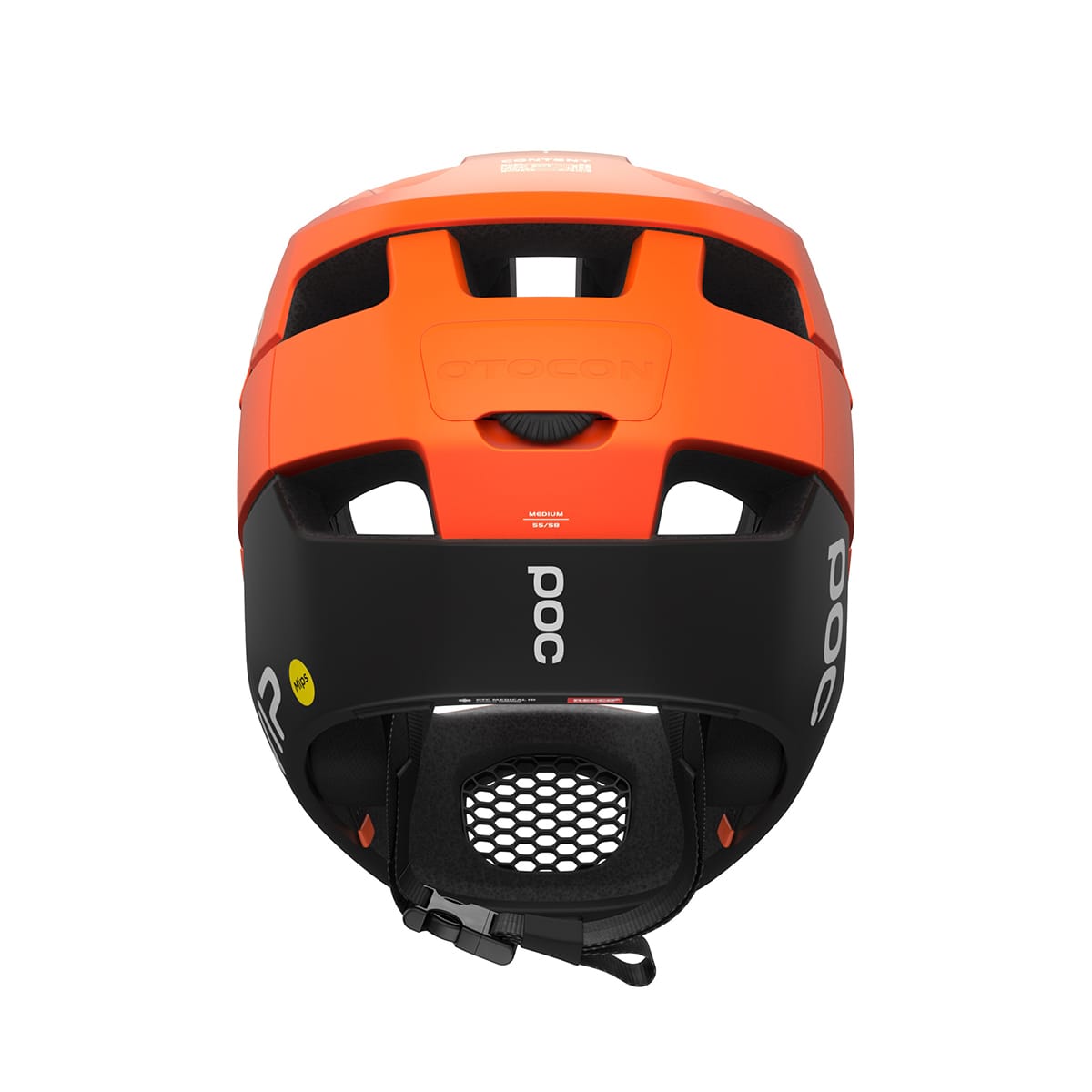 POC OTOCON RACE MIPS MTB-hjelm Orange/Sort Mat