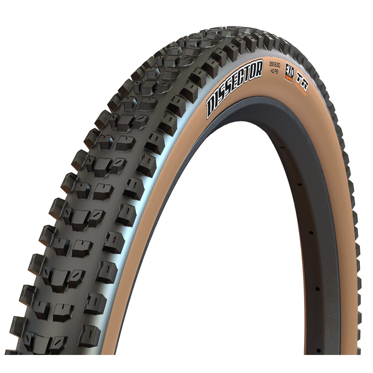 MAXXIS DISSECTOR 29x2.60 Exo Tubeless Ready Soft Tanwall-dæk