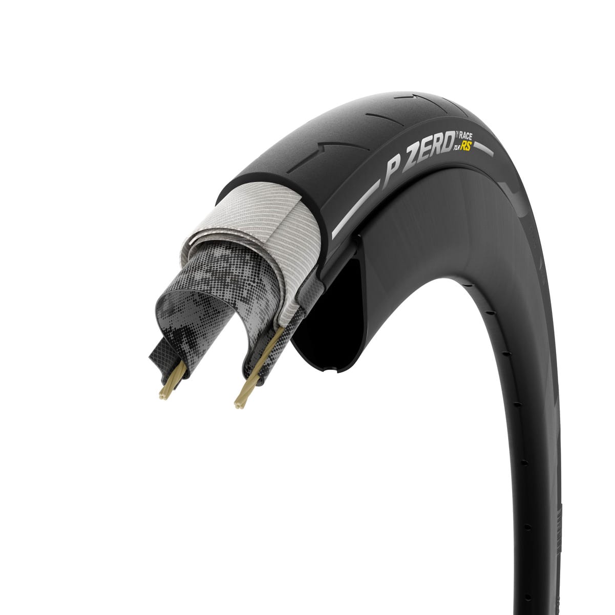 PIRELLI P ZERO RACE TLR RS 700c Tubeless Ready Sort dæk