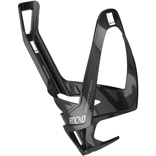 ELITE ROCKO Brillant Carbon Hvid flaskeholder