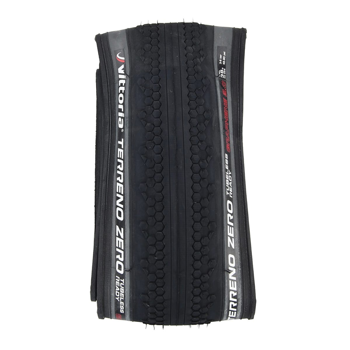 VITTORIA TERRENO ZERO GRAVEL ENDURANCE Graphene G2.0 700x47c Tubeless Ready Grey-dæk