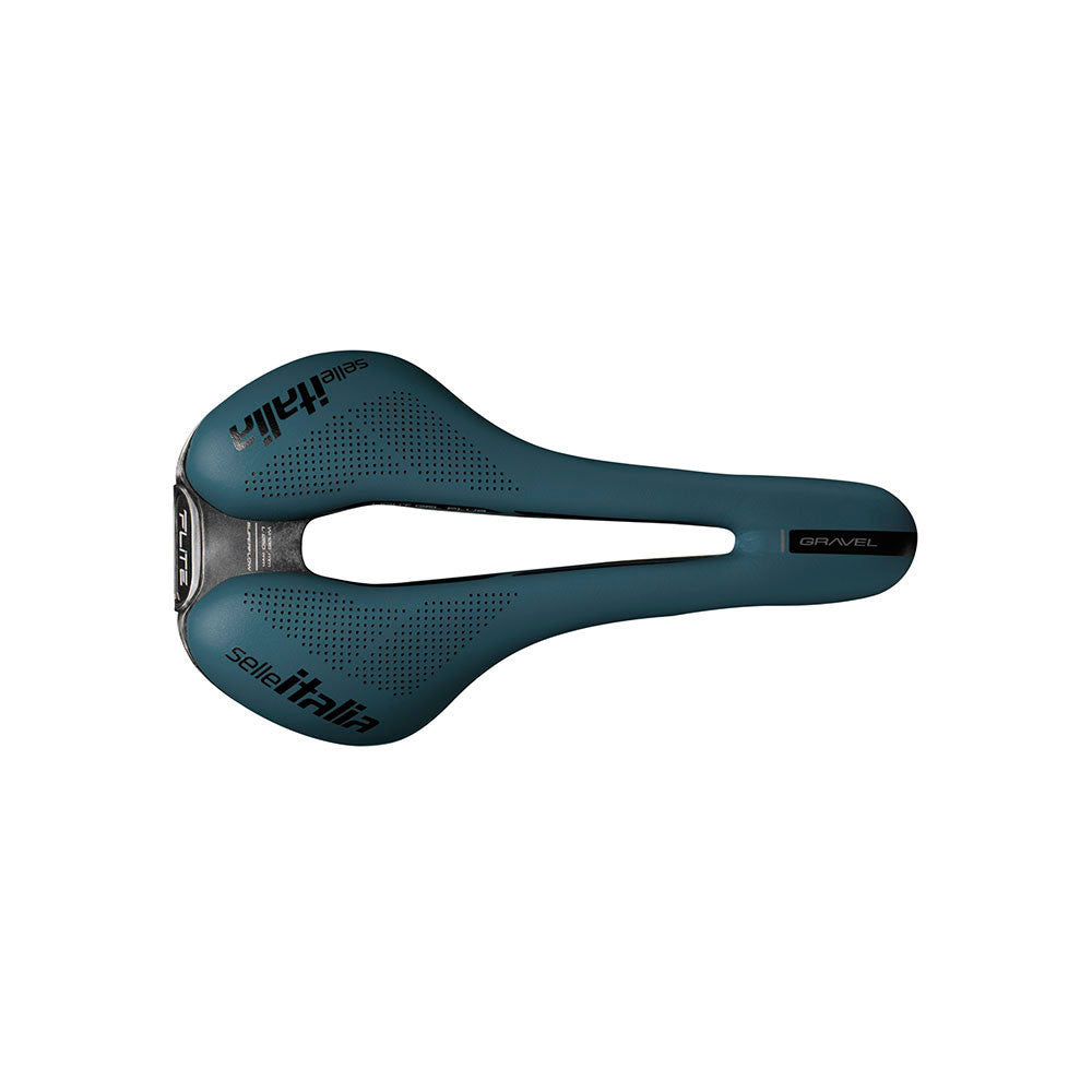 Sadel SELLE ITALIA FLITE BOOST GRAVEL SUPERFLOW S Skinner TI316 Blå