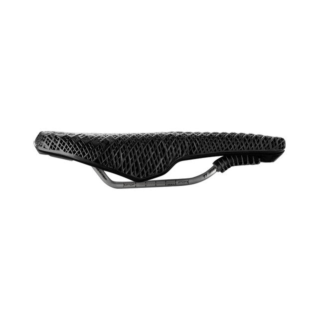 Sadel SELLE ITALIA WATT SUPERFLOW 3D-skinner Ti316 Sort