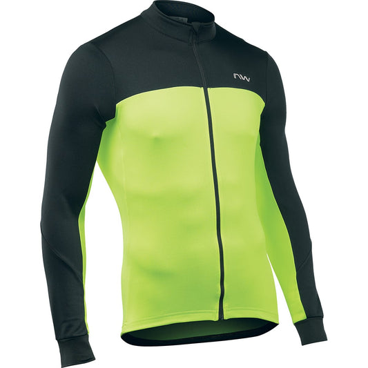 NORTHWAVE FORCE 2 Langærmet Jersey Sort/gul