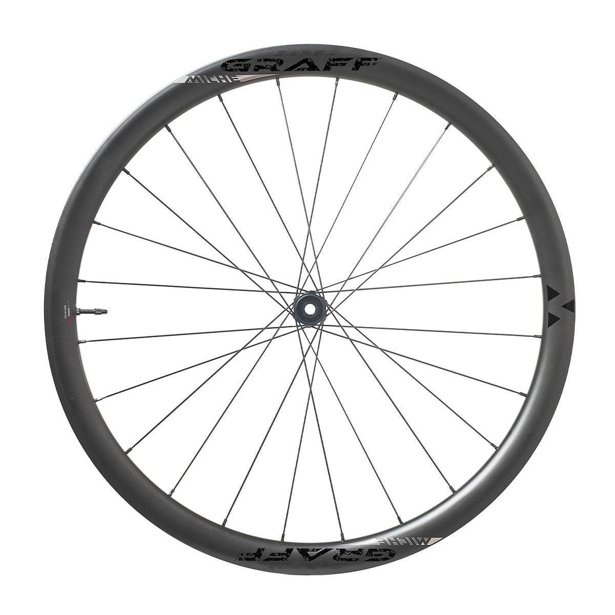 Par MICHE CARBO GRAFF EVO DISC Tubeless Ready-hjul (centerlås)
