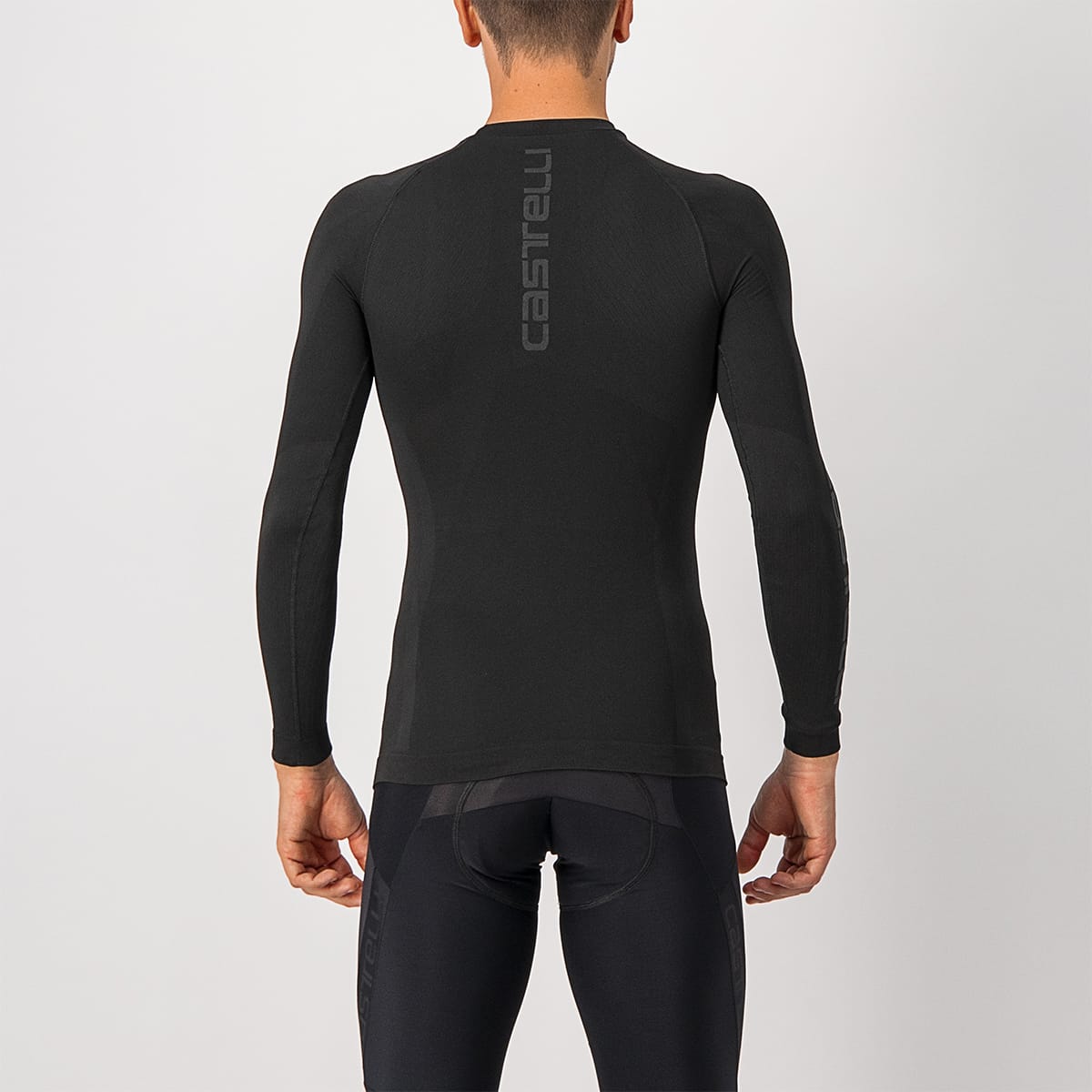 CASTELLI CORE SEAMLESS Langærmet undertøj Sort