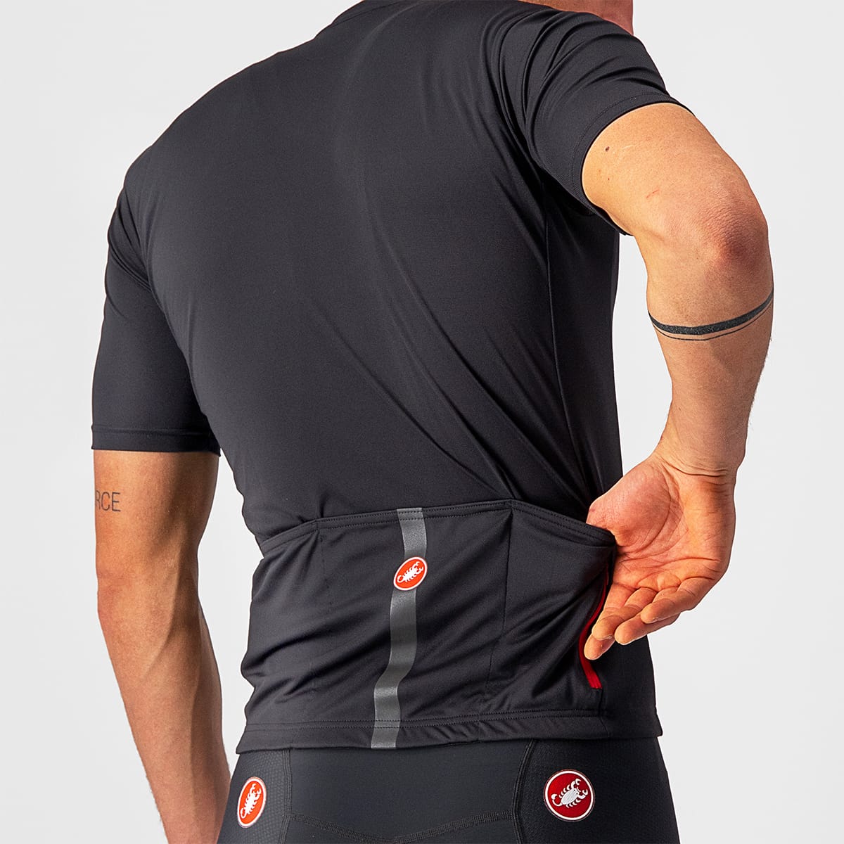 CASTELLI CLASSIFICA Kortærmet Jersey Sort