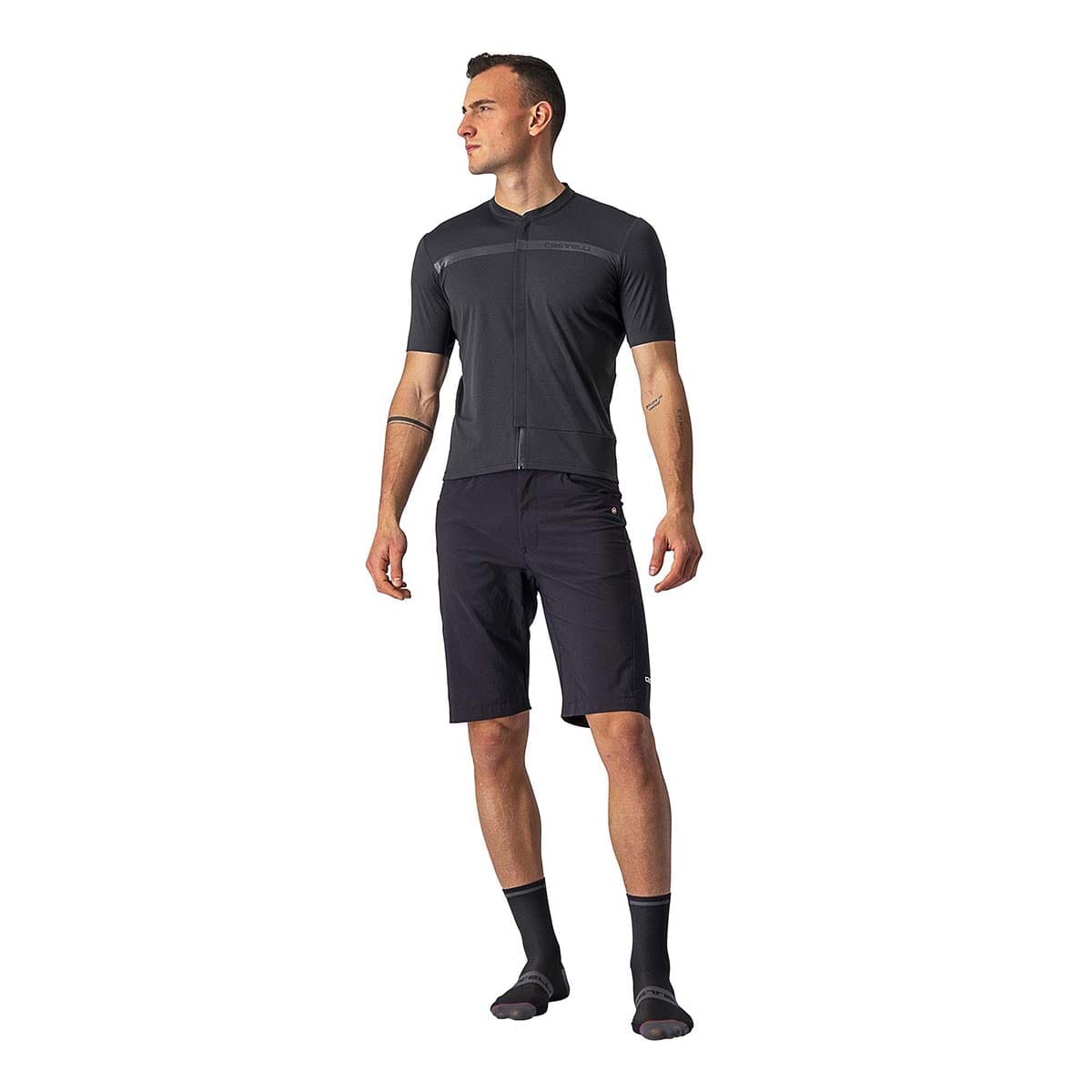 Maillot CASTELLI UNLIMITED ALLROAD Manches Courtes Gris