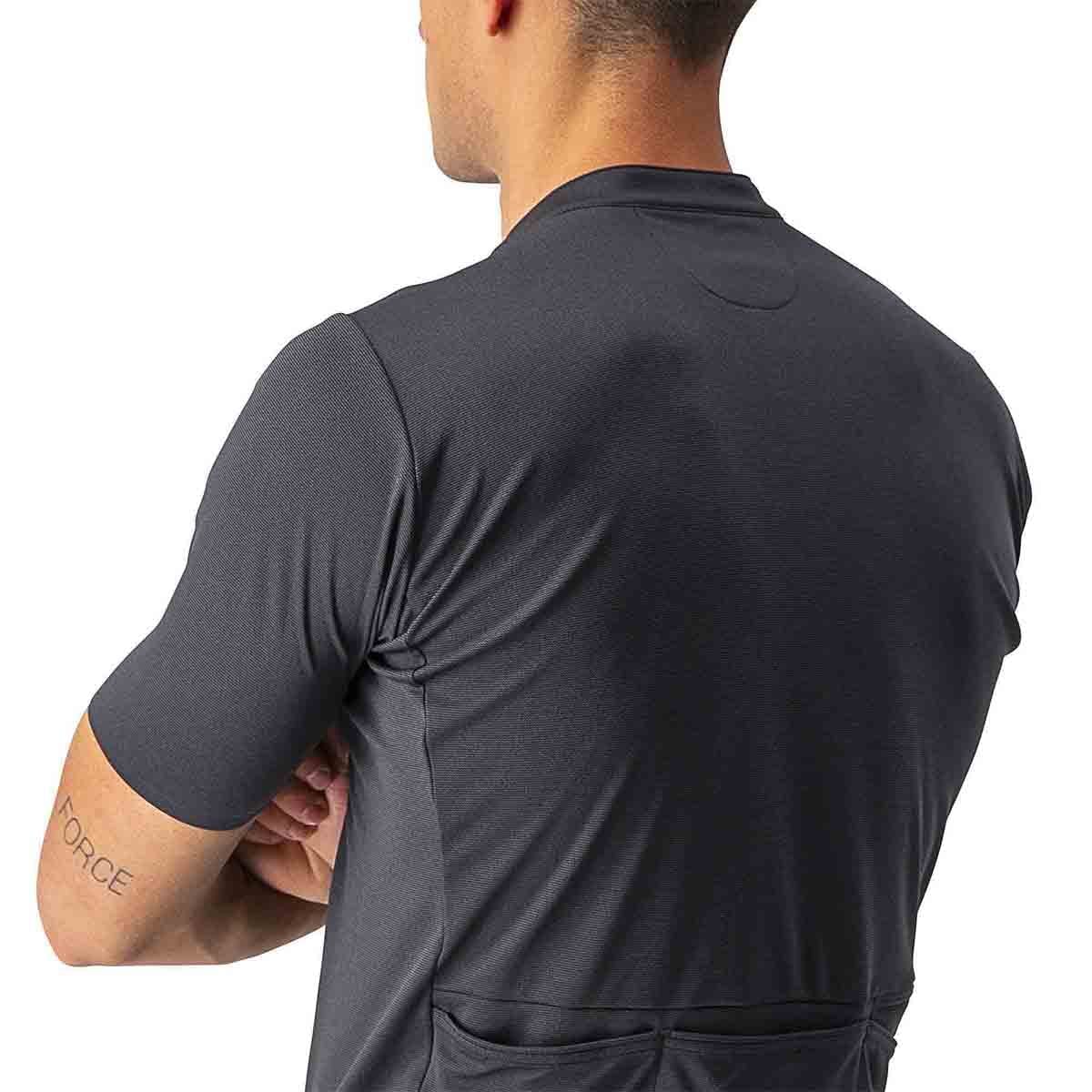Maillot CASTELLI UNLIMITED ALLROAD Manches Courtes Gris