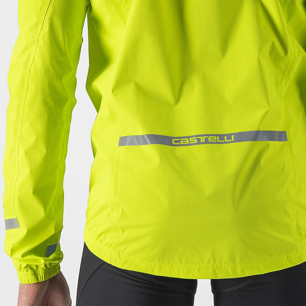 CASTELLI EMERGENCY 2 regnjakke gul