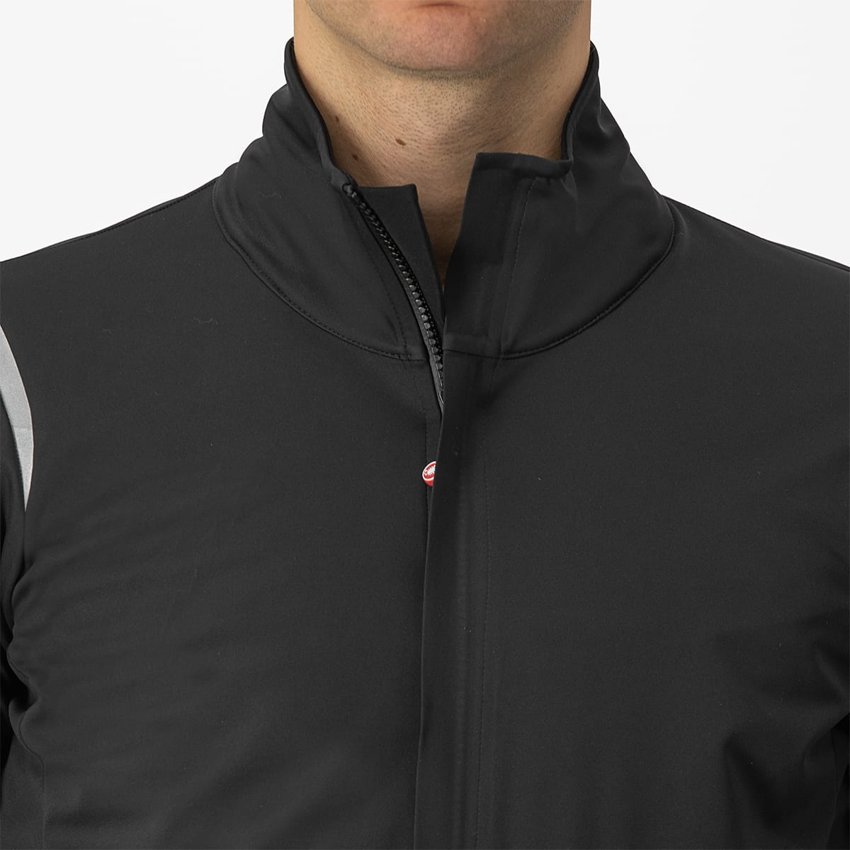 CASTELLI ALPHA DOPPIO ROS Jakke Sort/Reflex