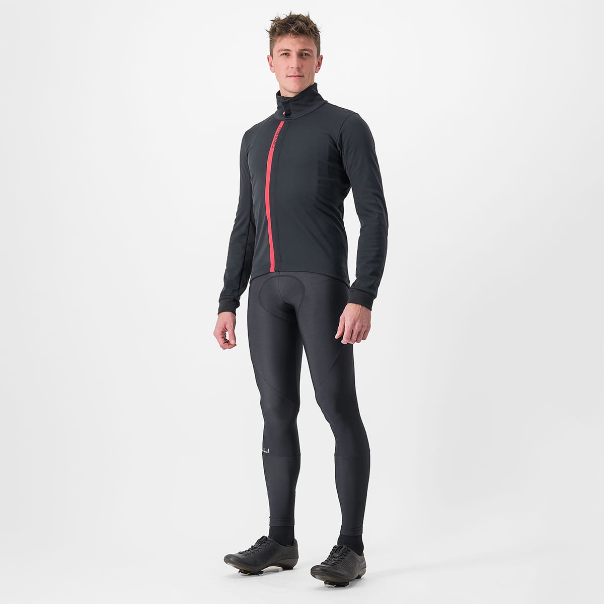 CASTELLI ENTRATA Jakke Sort/Rød