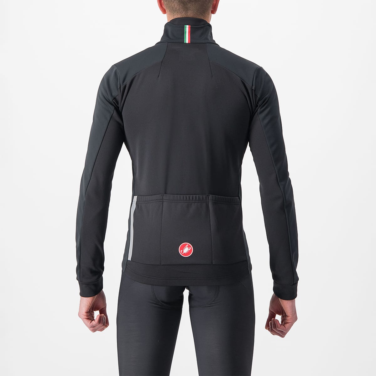 CASTELLI ENTRATA Jakke Sort/Rød
