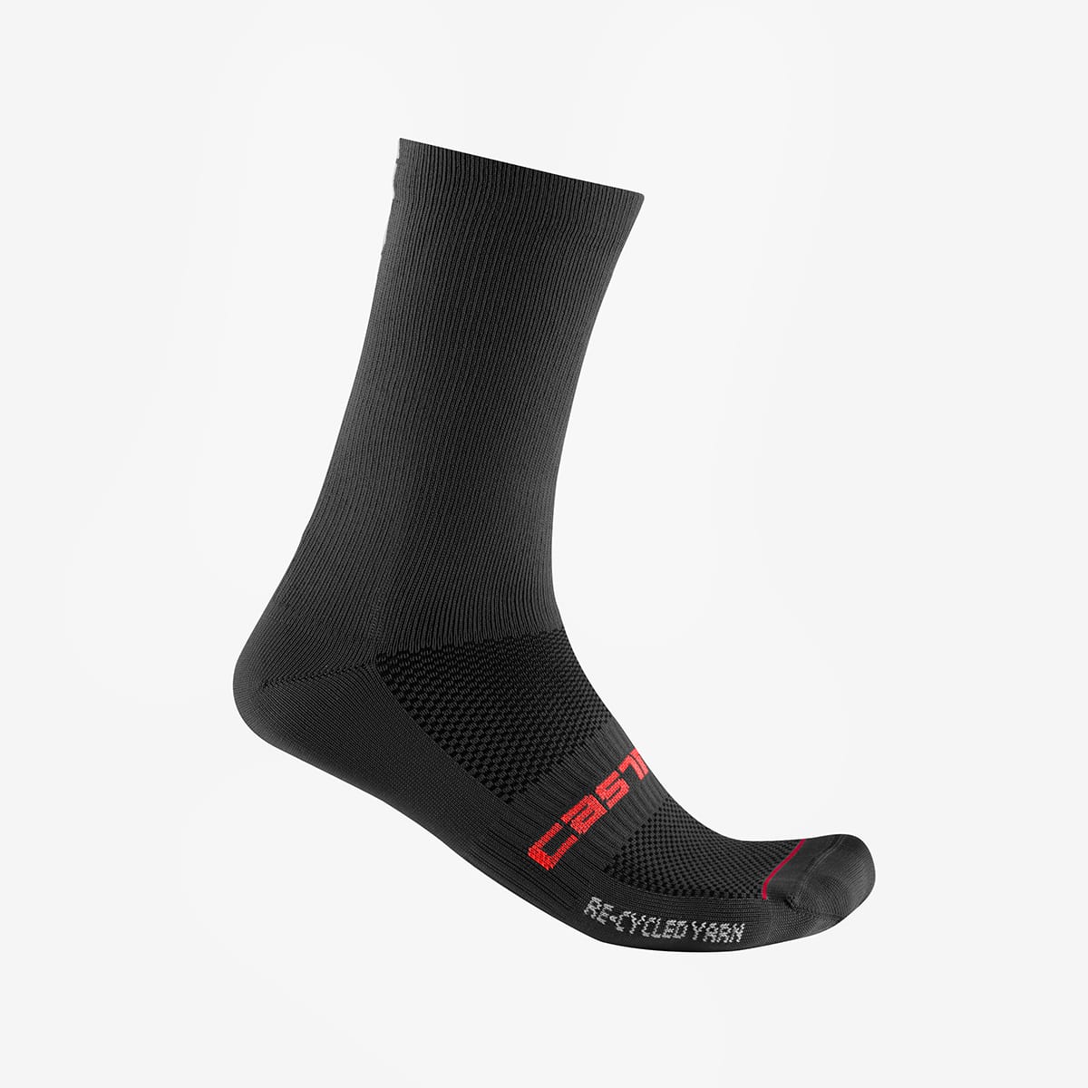 CASTELLI RE-CYCLE THERMAL 18 strømper Sort