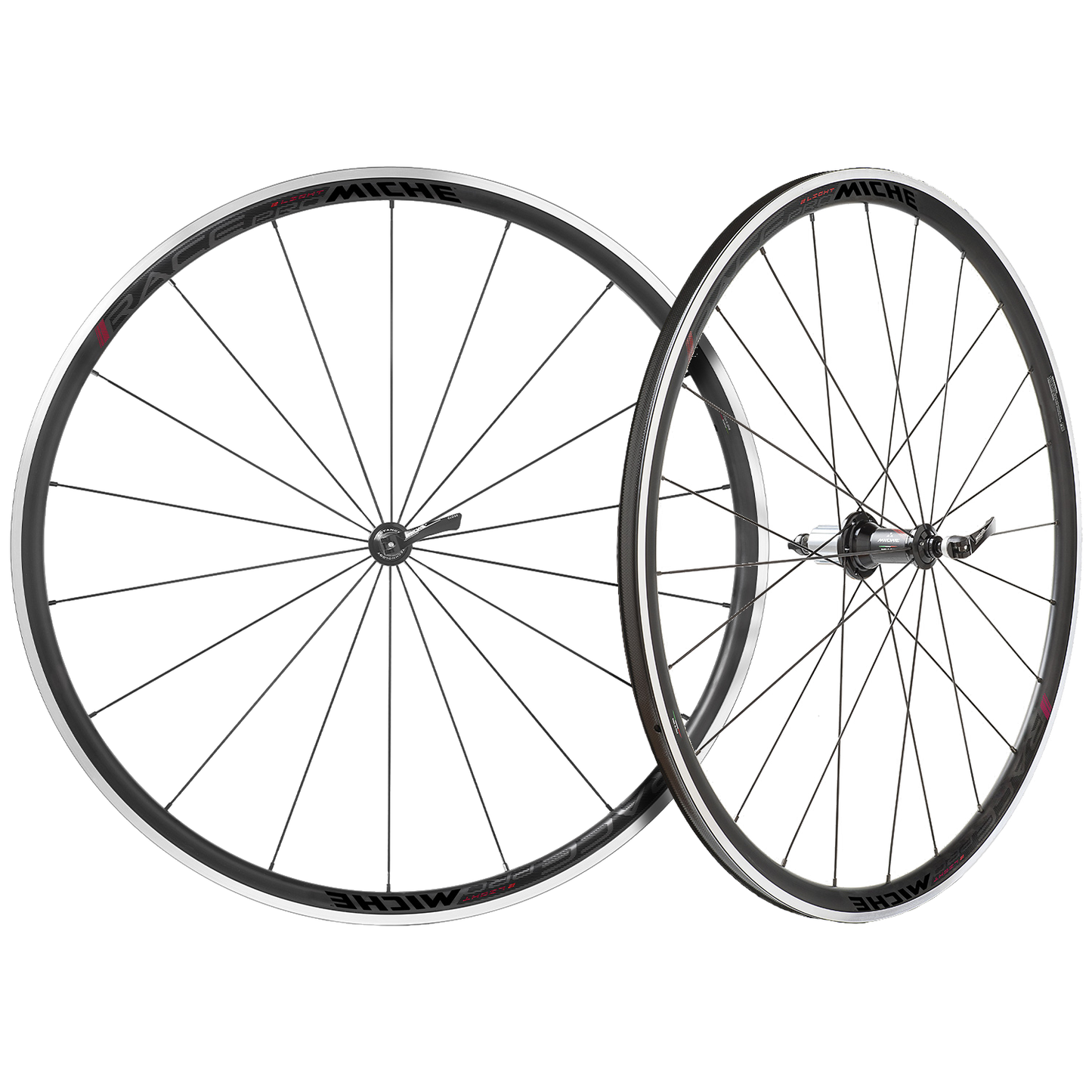 Pair of MICHE RACE PRO 2 LIGHT clincher wheels
