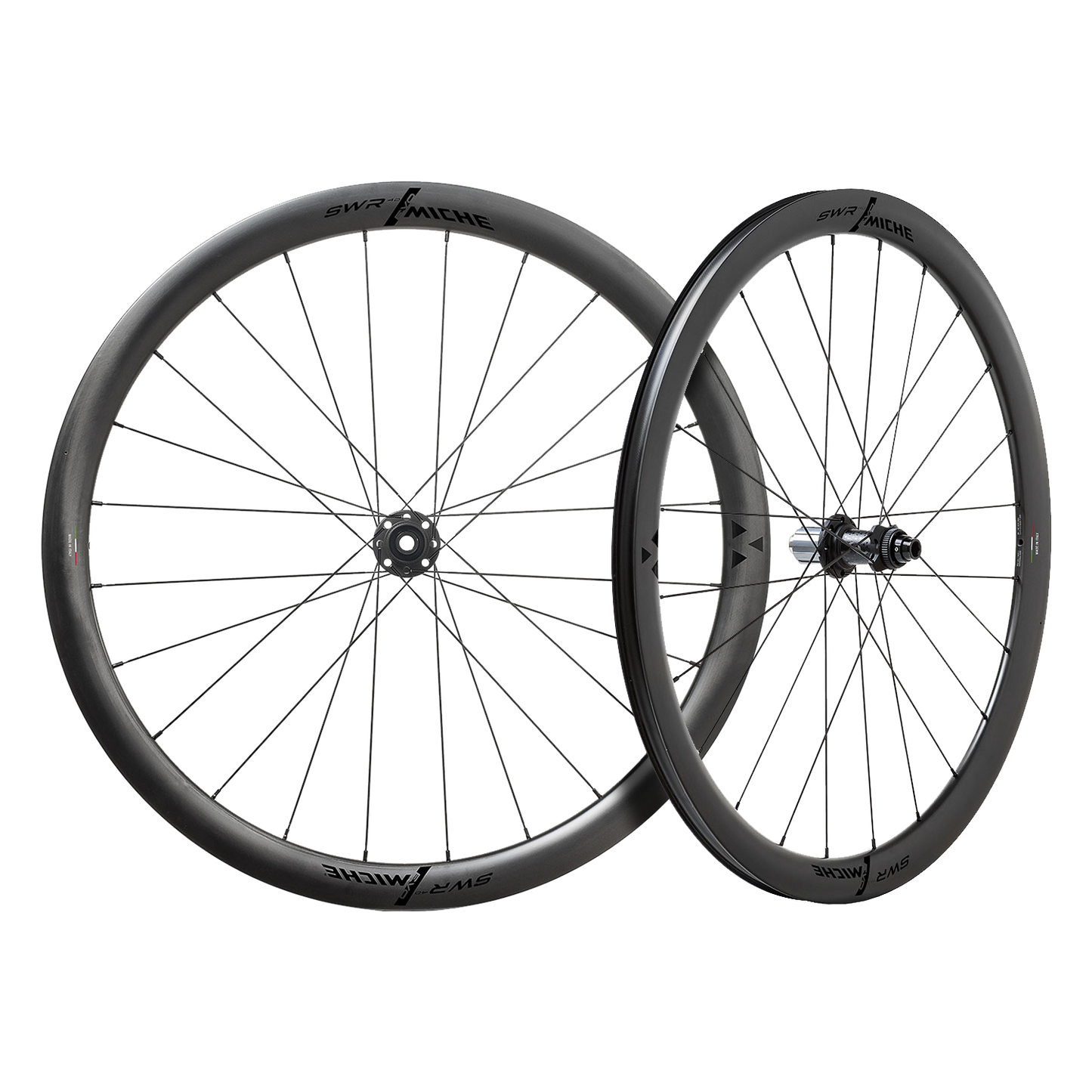 Pair of MICHE SWR EVO 40 DISC Tubeless Ready Wheels (Center Lock)