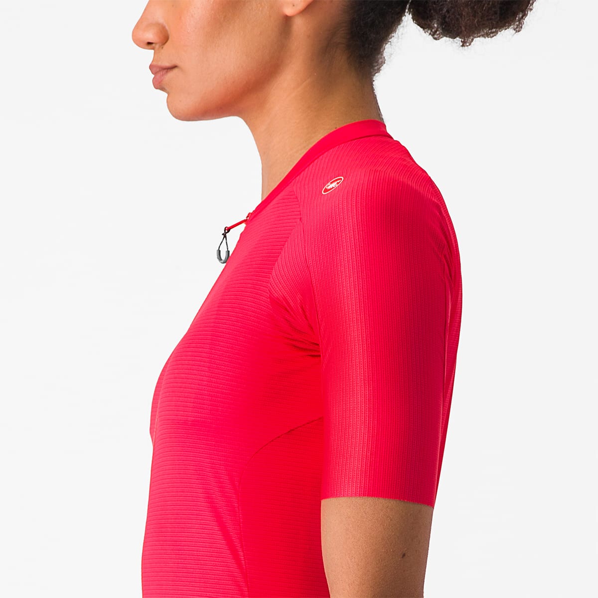 CASTELLI ESPRESSO Kortærmet Hibiscus-jersey til kvinder