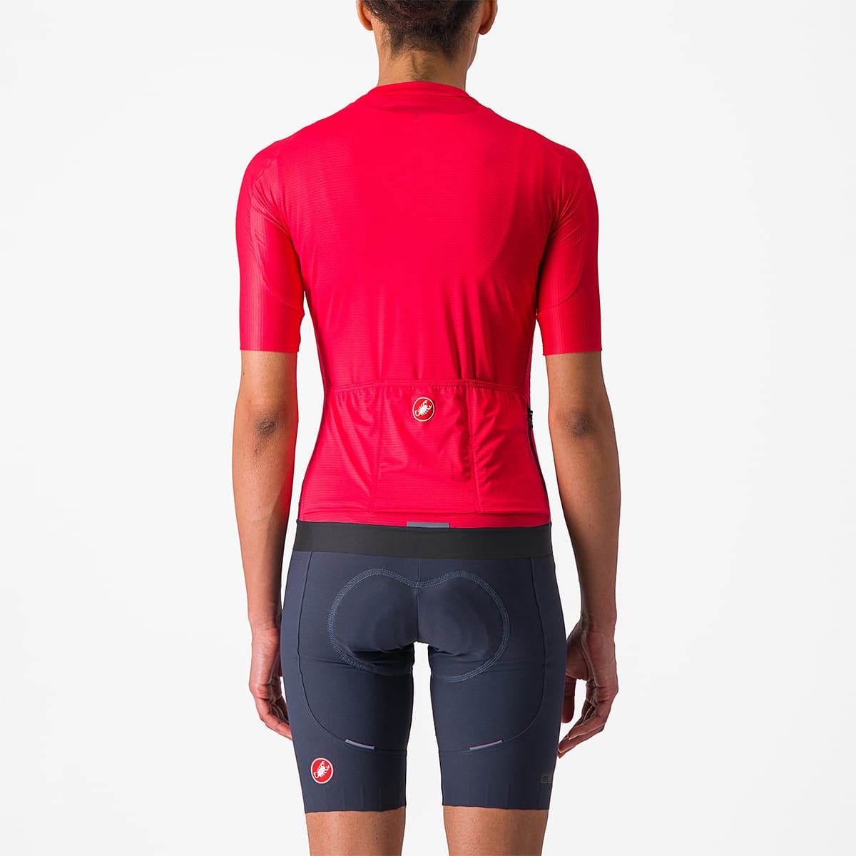 CASTELLI ESPRESSO Kortærmet Hibiscus-jersey til kvinder