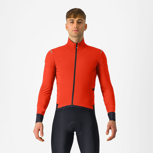 CASTELLI ALPHA FLIGHT ROS Jakke Rød