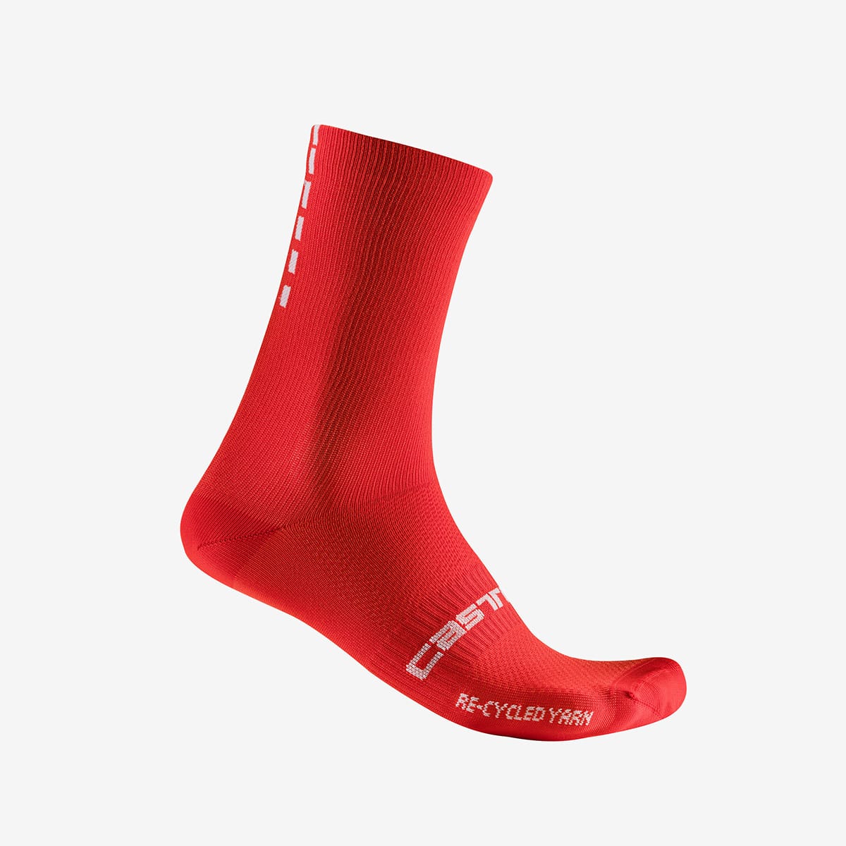 CASTELLI RE-CYCLE THERMAL 18 strømper Rød