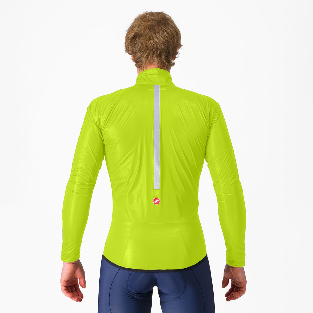CASTELLI SQUALL SHELL-jakke gul/sort