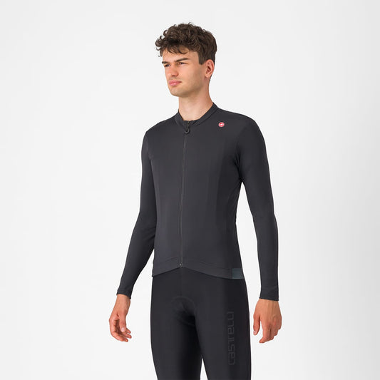 CASTELLI ESPRESSO THERMAL Langærmet Jersey Sort
