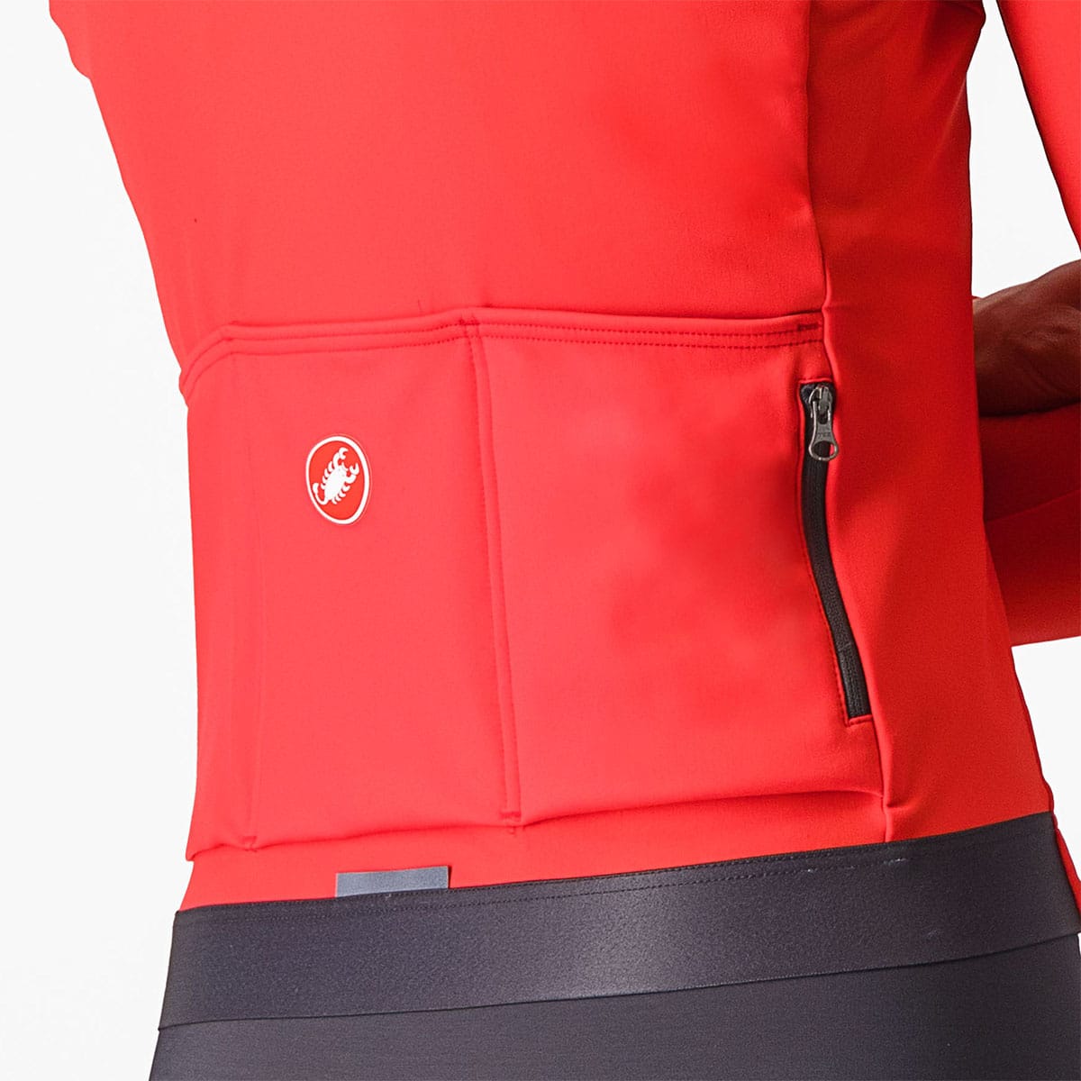 CASTELLI ESPRESSO THERMAL Langærmet dametrøje Pink/Sort