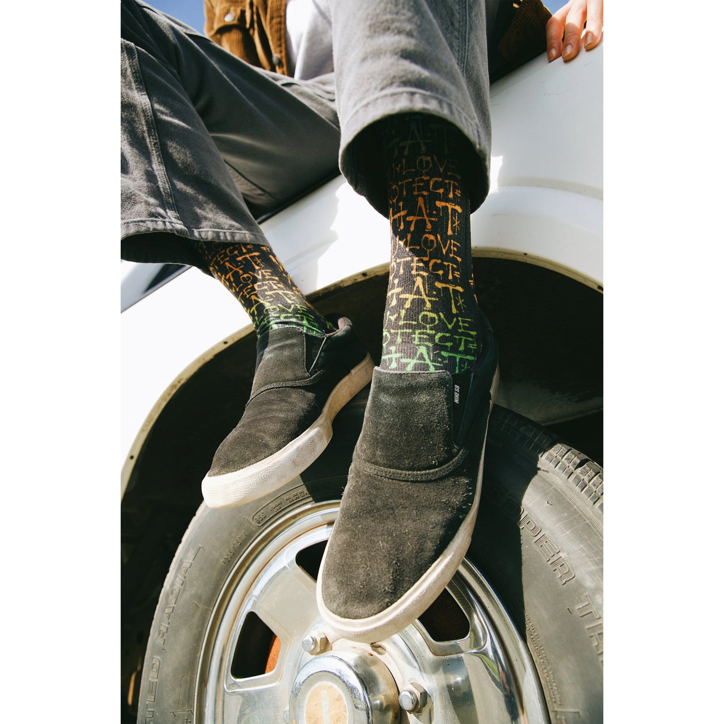 MERGE4 TAYLOR REINHOLD PROTECT WHAT YOU LOVE Sokker