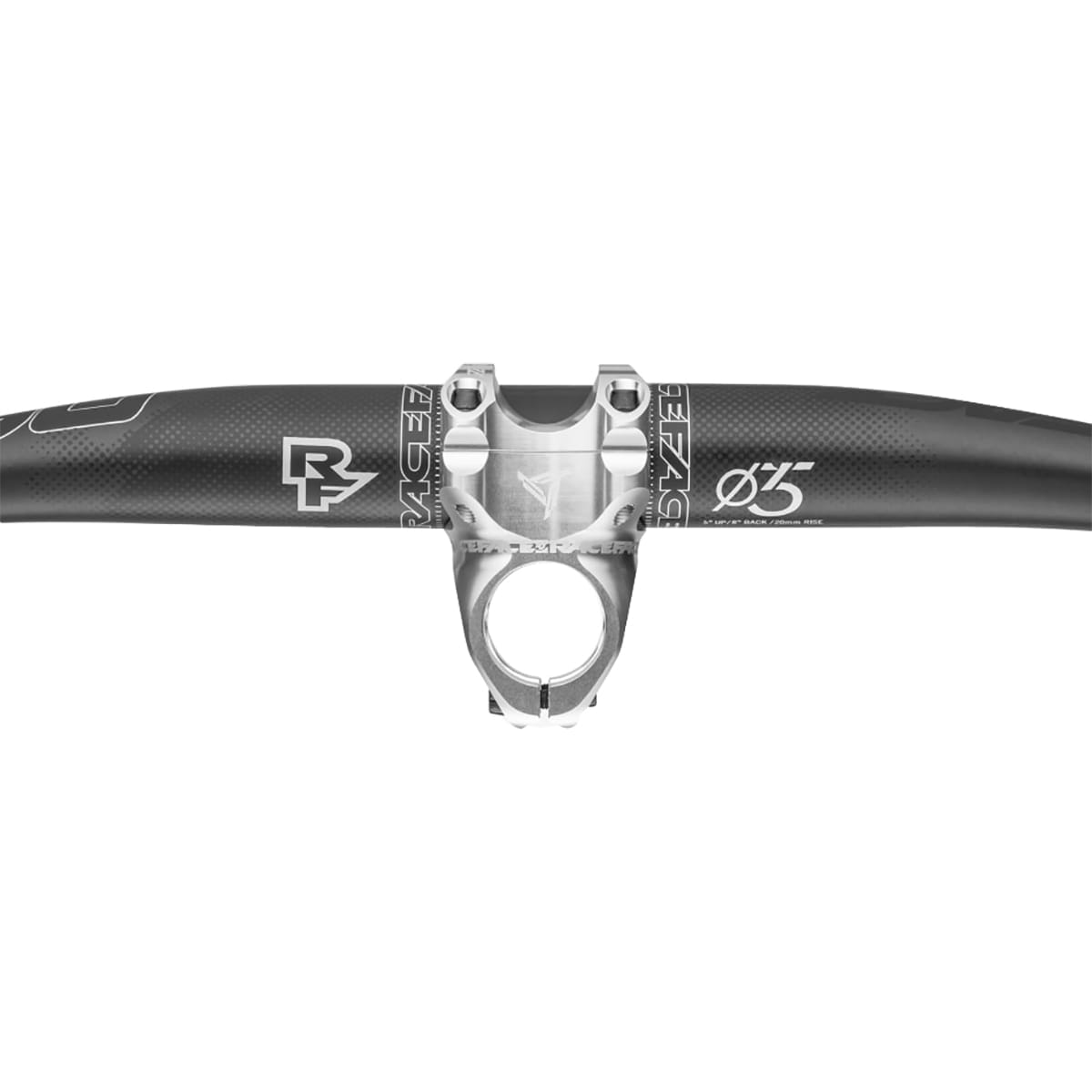 Potence RACE FACE TURBINE-R 0° Ø 35 mm Argent