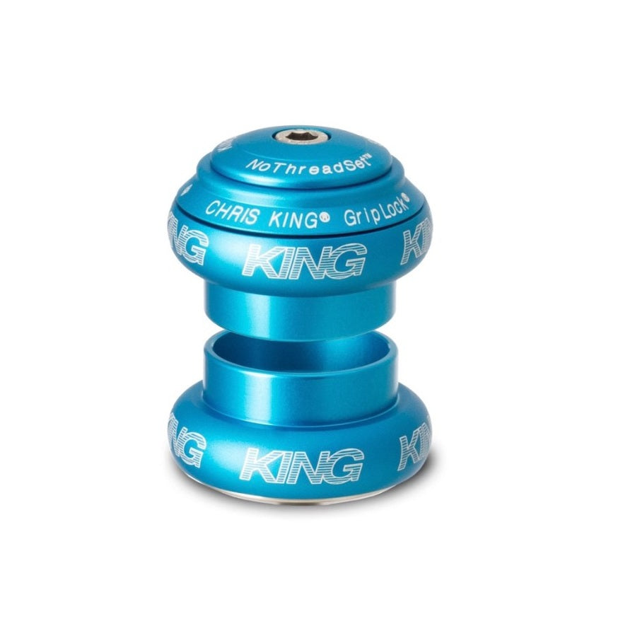 CHRIS KING NOTHREADSET 1"1/8 EC34 mat turkis eksternt headset
