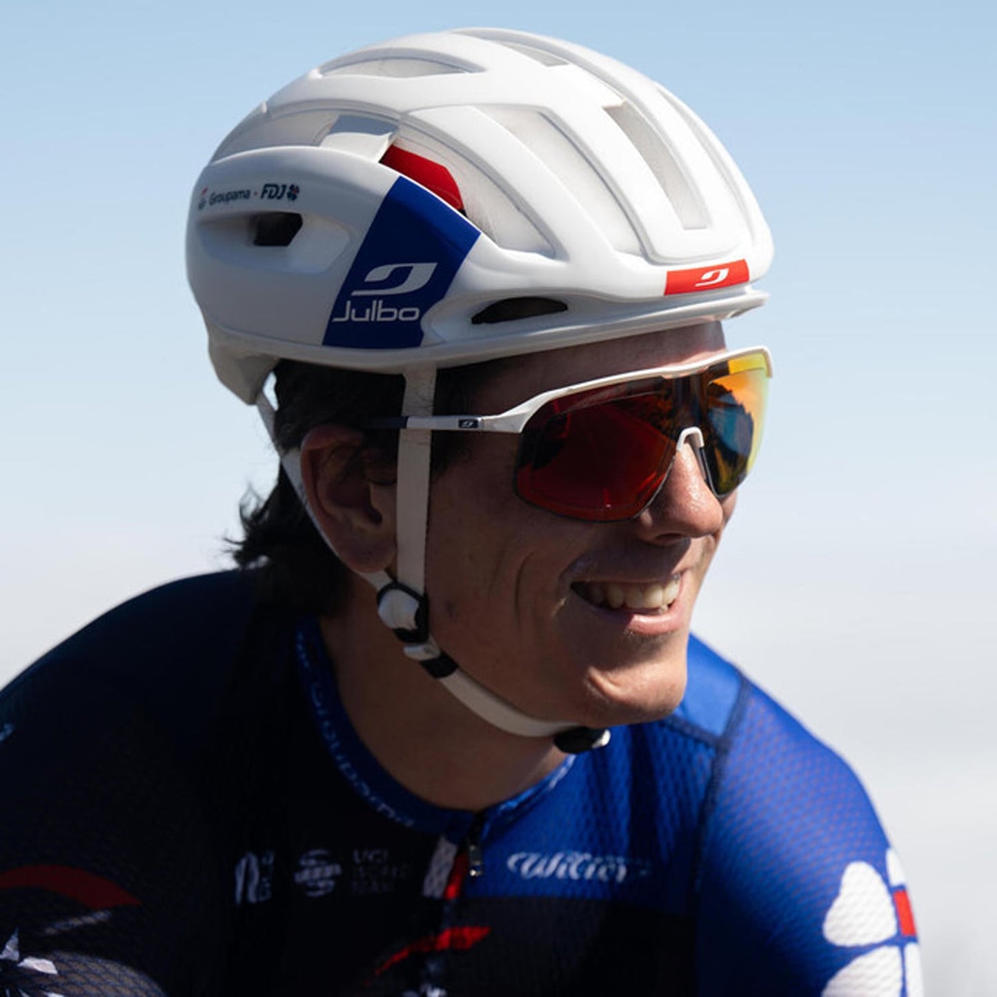 JULBO FINISHER EVO FDJ landevejshjelm hvid