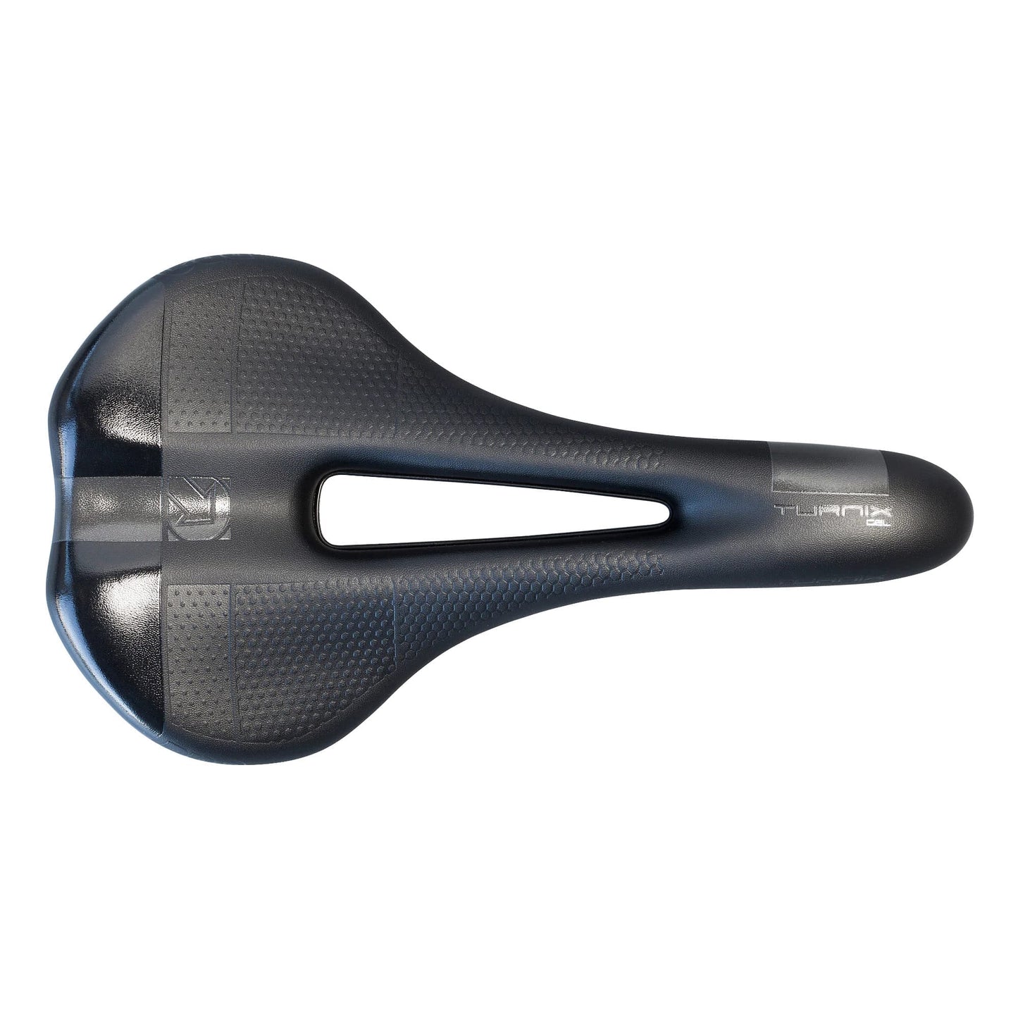 PRO TURNIX GEL 142mm Saddle Stainless steel rails Black