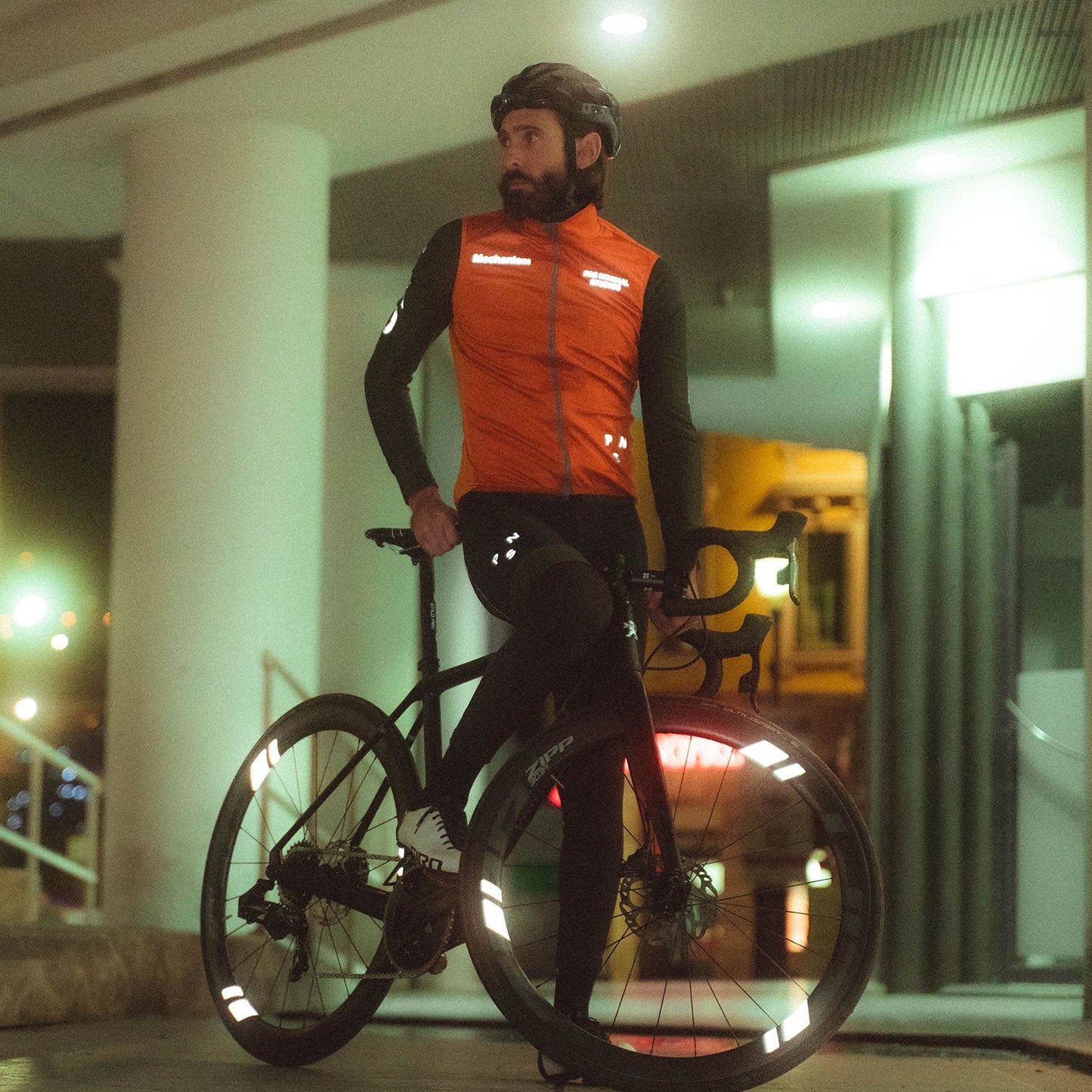 THE BEAM WHEEL FLASH 2.0 Reflekterende klistermærker Sølv