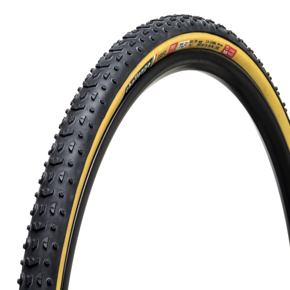 CHALLENGE OPEN GRIFO 700x33c Tubeless Ready Beige dæk
