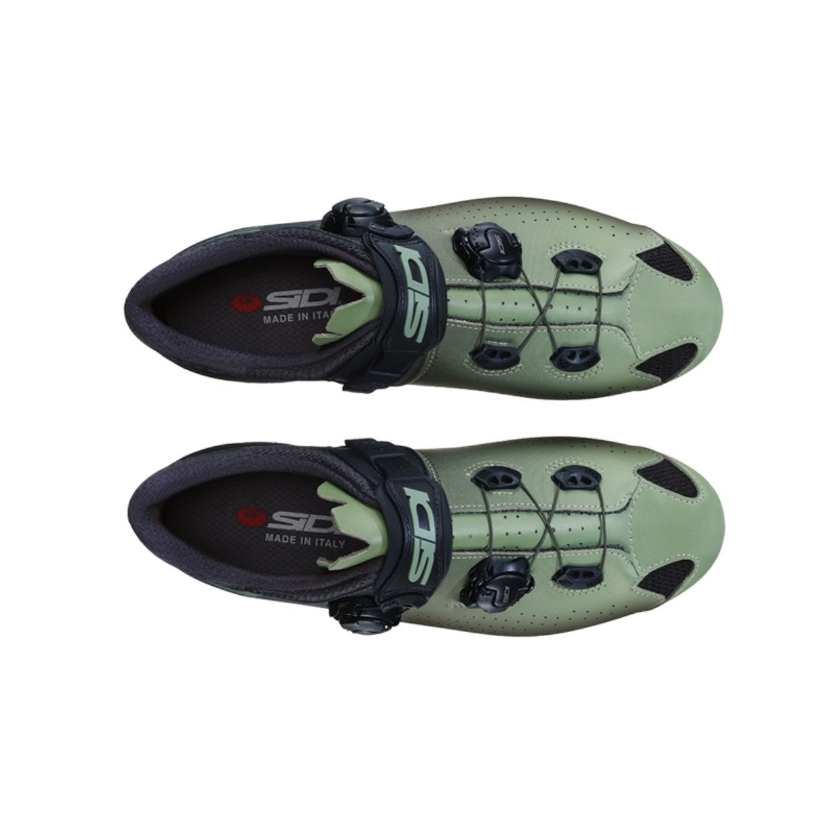 SIDI GENIUS 10 landevejssko grøn/sort