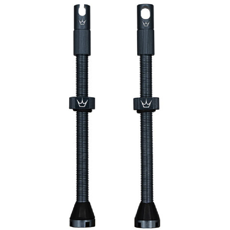 PEATY'S x Chris King MK2 Presta 80 mm slangeløse ventiler (x2) Skifer
