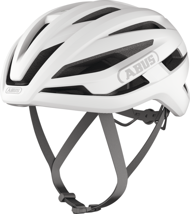 ABUS STORMCHASER ACE Polar landevejshjelm Hvid