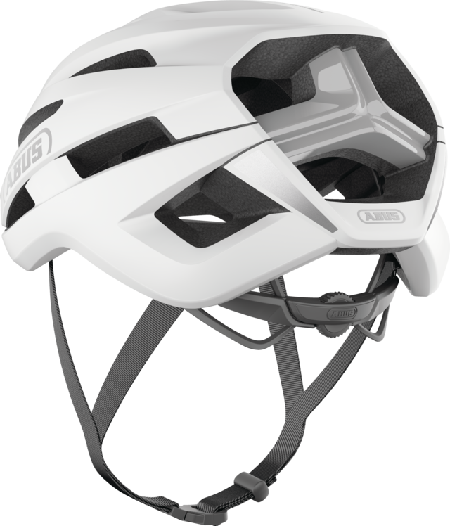 ABUS STORMCHASER ACE Polar landevejshjelm Hvid