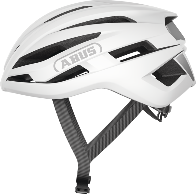 ABUS STORMCHASER ACE Polar landevejshjelm Hvid