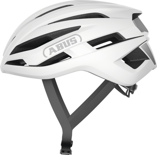 ABUS STORMCHASER ACE Polar landevejshjelm Hvid