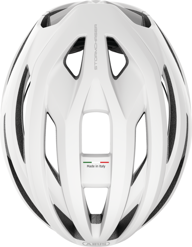 ABUS STORMCHASER ACE Polar landevejshjelm Hvid