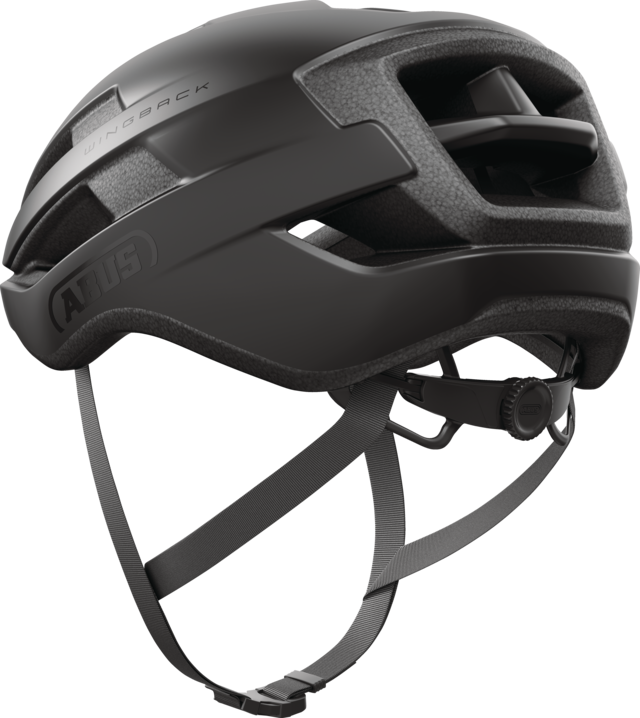 ABUS WINGBACK Road Helmet Black Matt