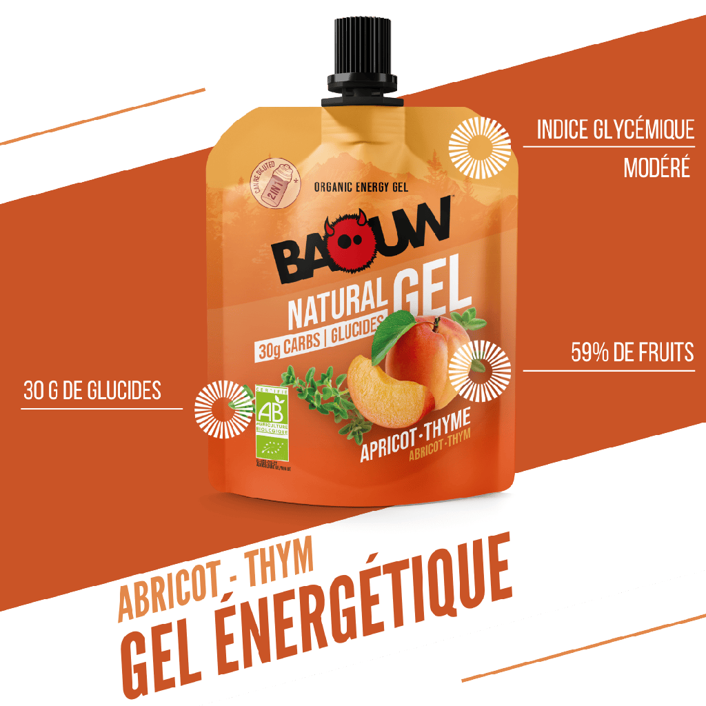 BAOUW Organic Apricot-Thyme Energising Gel (85 g)