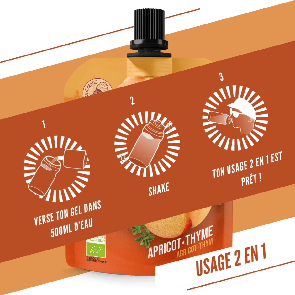 BAOUW Organic Apricot-Thyme Energising Gel (85 g)