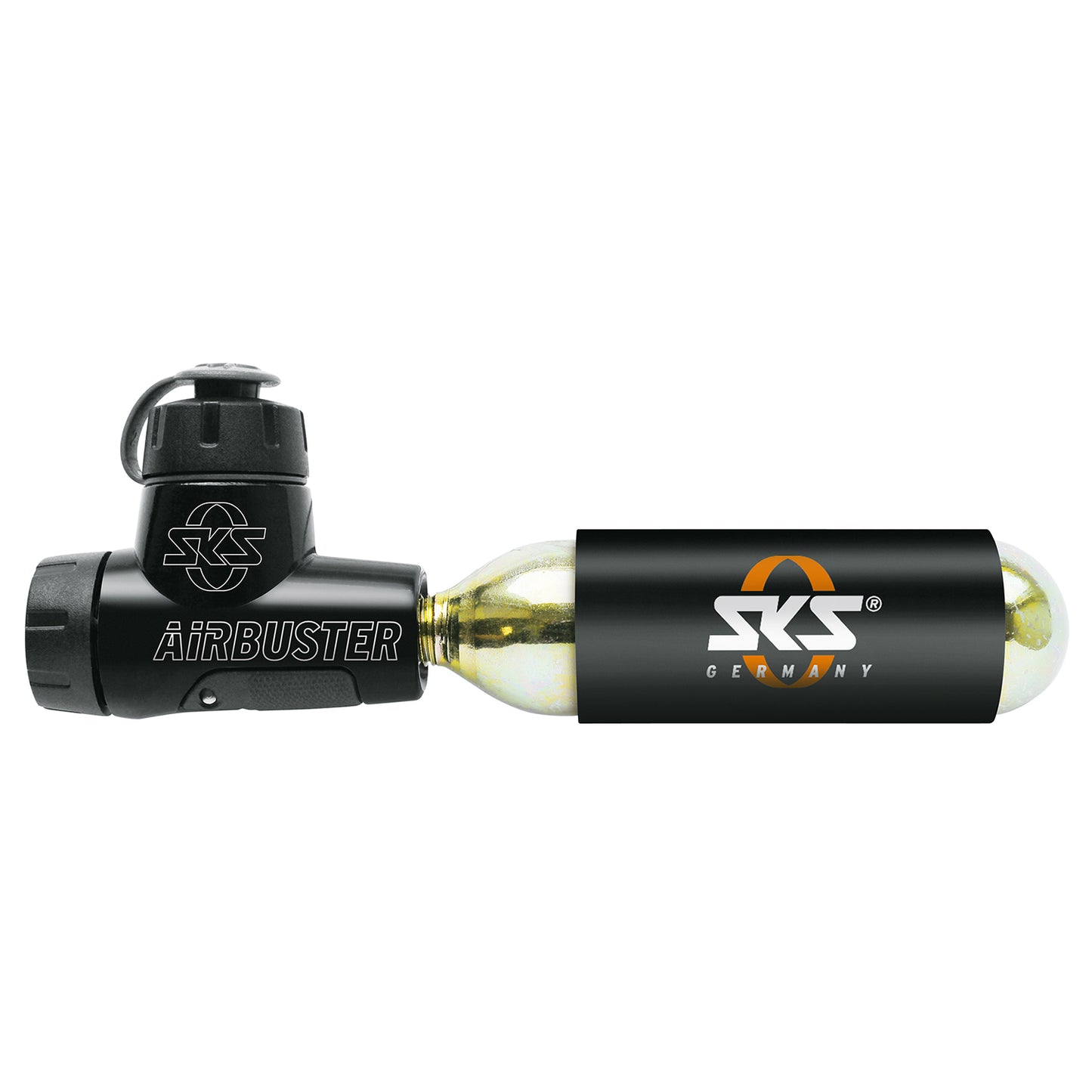 SKS Germany AIRBUSTER CO2-striker + 16 g CO2-patron med gevind (x1)