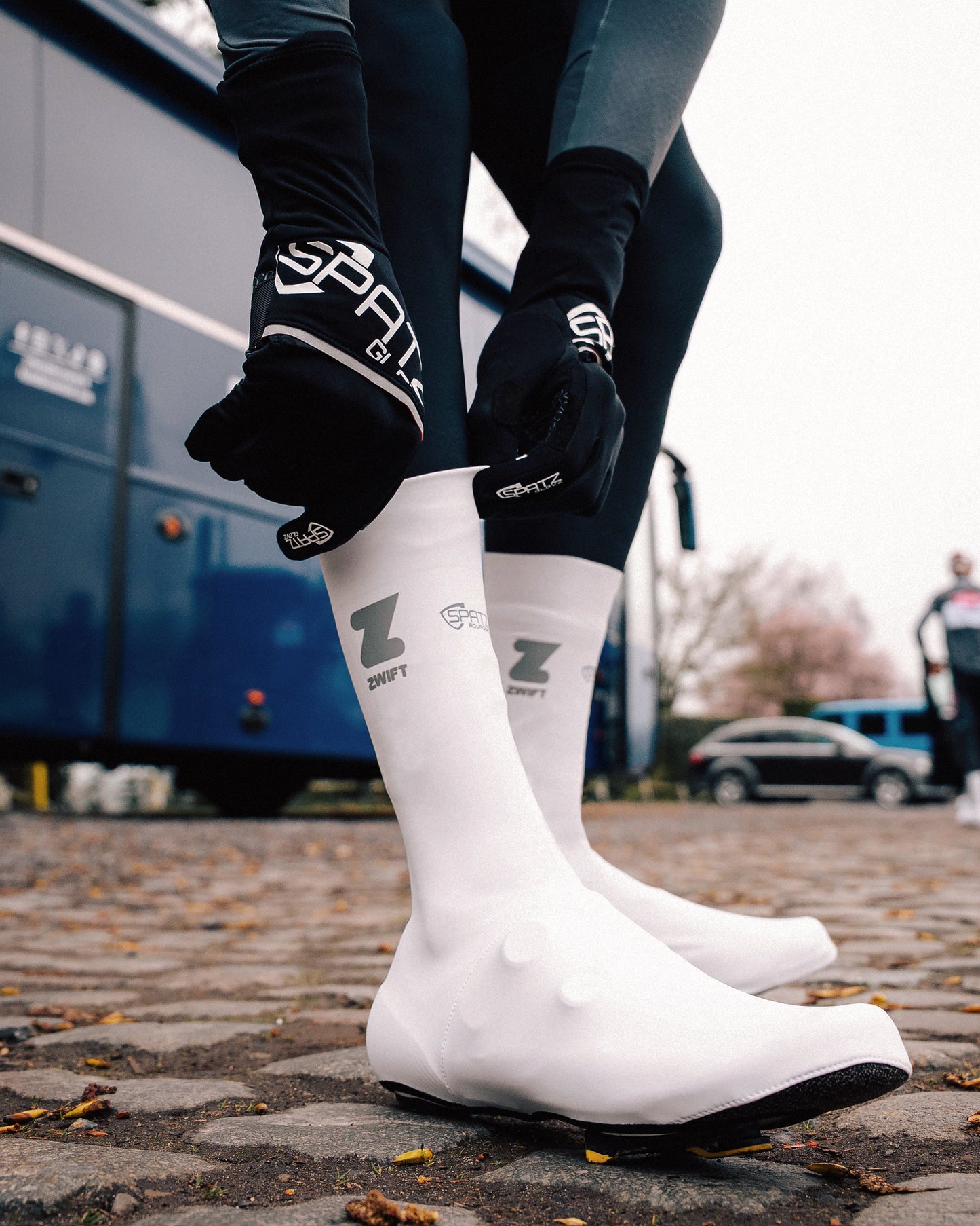 Støvleovertræk SPZATZWEAR SPATZ AQUASOKZ LONG Hvid